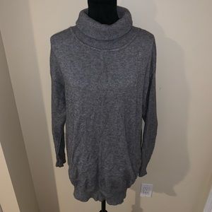 Grey Turtleneck Tunic